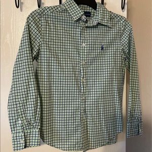 Boys button down shirt
